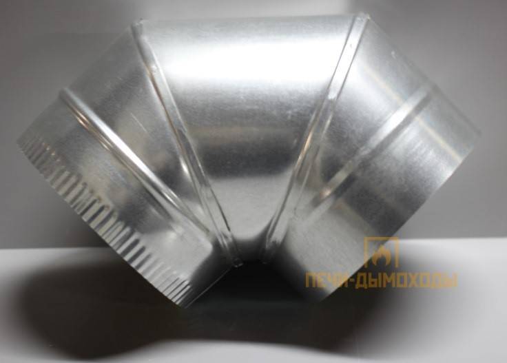 Сэндвич колено 0,6мм 90° 140/230 (Н/ОЦ) Сэндвич колено 0,6мм 90° 140/230 (Н/ОЦ)