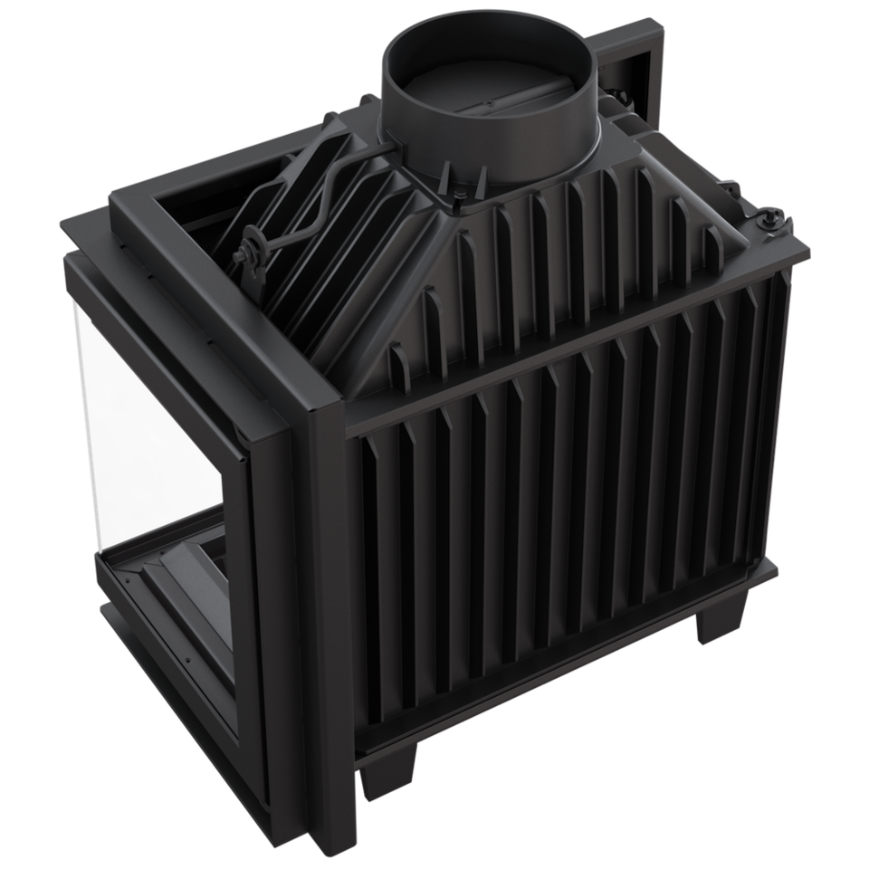 Каминная топка Kratki SMART/M/S/P/BS угловое стекло справа Каминная топка Kratki SMART/M/S/P/BS угловое стекло справа