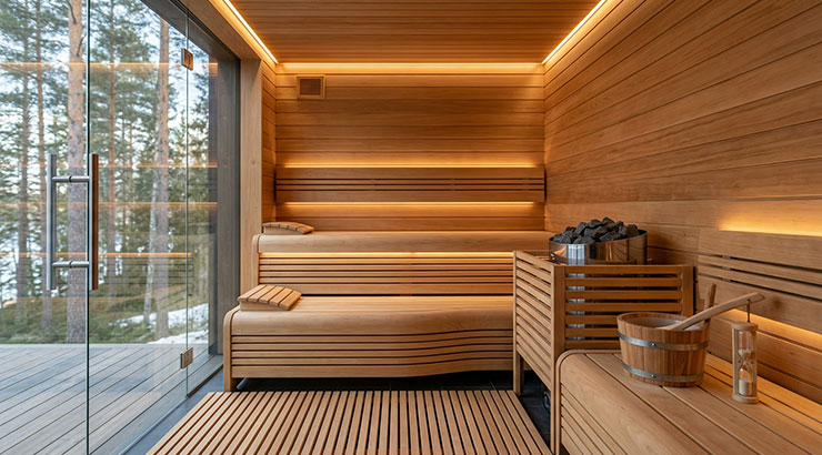 отделка бань и саун