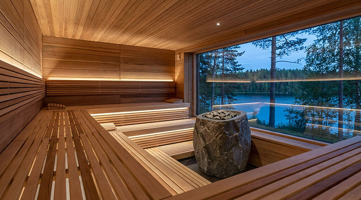 отделка бань и саун