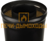 Сэндвич-труба BLACK 150/250 L0,5м