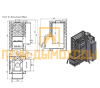 Печь для бани "Кратер 16" бак