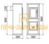 Печь Thorma MILANO II B, TERMOPLATE, БОРДОВЫЙ