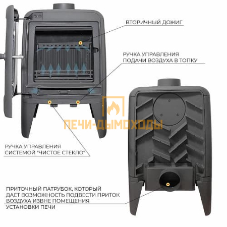 Печь-камин EVEREST М7