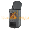 Печь-Камин ASTON 12 кВт (200 м3) Призматик с плитой (Пироксенит Элит)