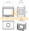 Каминная топка CHAZELLES CDF700L