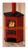 Печь-камин MBS Corner Red