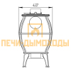 Чугунная печь Бахта Prometall