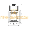 Печь банная «Атмосфера XL» ламели «Змеевик» наборный
