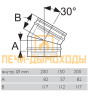 Отвод 30 Permeter 150/200