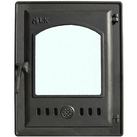 Дверка топочная герметичная со стеклом LK310