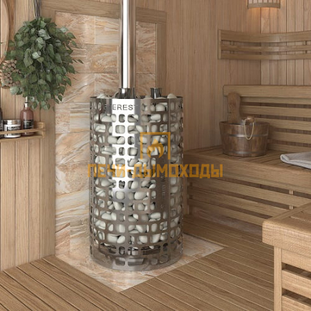 Печь для бани Эверест "Steam Master" 18 НЕРЖ. (210М) б/в