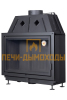 Каминная топка Экокамин Альфа 1000 N подовая черный шамот