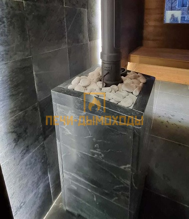 Печь банная Атмосфера XL в облицовке "Талькохлорит"