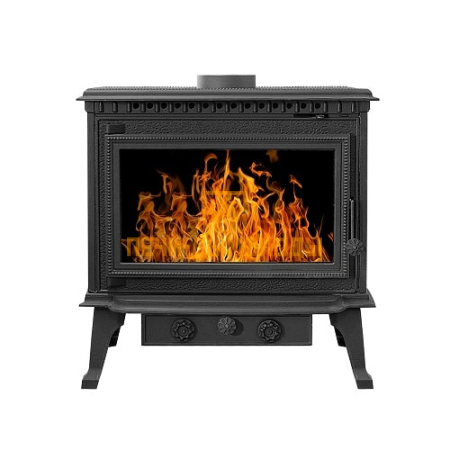 Печь-камин Везувий RICH-15 "Антрацит"