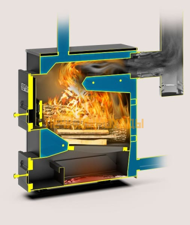 Твердотопливный котел Куппер Практик 8 1.1