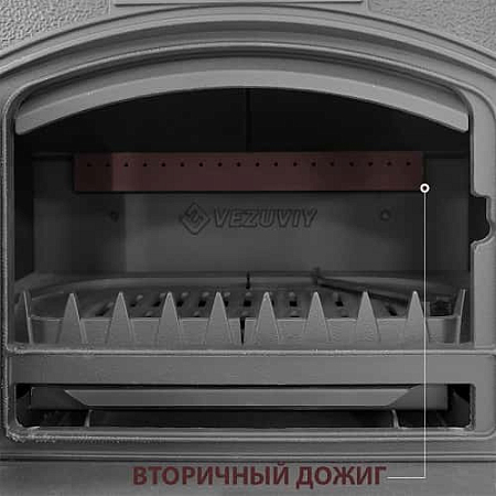 Печь-камин Везувий KZ-14Р "Антрацит"