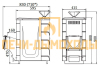 Печь для бани Гейзер 2014 Carbon ДА ЗК терракота