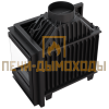 Каминная топка Kratki SIMPLE/M/S/P/BS угловое стекло справа