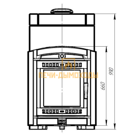 Печь банная Атмосфера XL в облицовке "Талькохлорит"