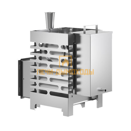 Печь для бани ASTON 12 INOX стекло "АКВА "