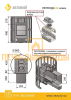 Чугунная печь для бани Везувий легенда стандарт 22 дт-4