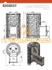 Печь для бани Эверест "Steam Master" 44 (320М)