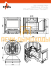 Чугунная печь для бани ЭТНА Стандарт 24 (Панорама) "М"