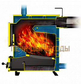 Твердотопливный котел Теплодар Куппер Практик -14 1.1