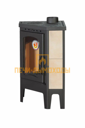 Печь-камин ЭкоКамин Бавария с двумя конфорками угловая (РК123)